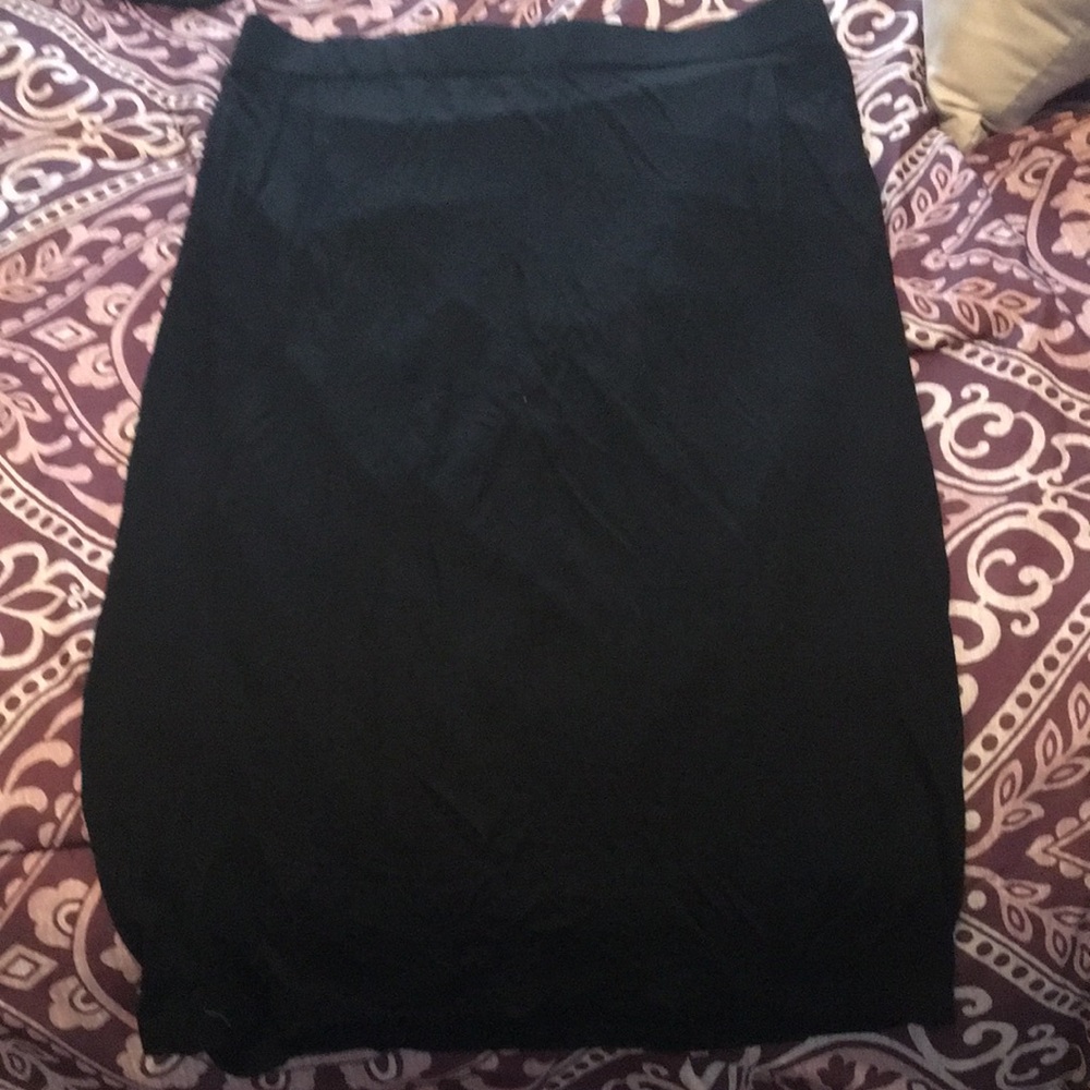 Midi black skirt from Kohl's